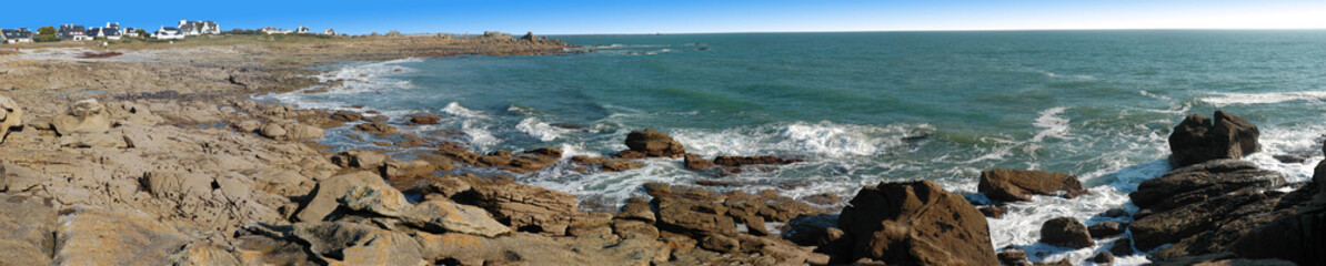 panorama sur la côte de Lesconil