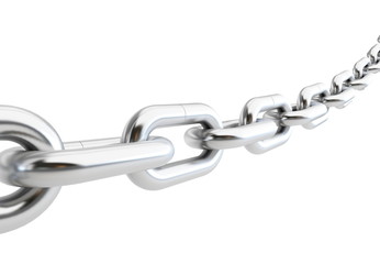 Obraz premium metallic chain