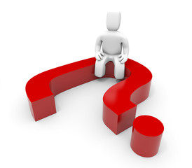 The person and question