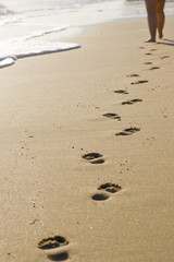 Walking towards paradise