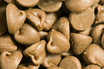 Background of chocolate chips