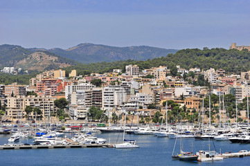 Fototapeta na wymiar Spanien, Palma de Mallorca, Hafen