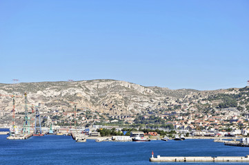 Frankreich, Marseille, Hafen