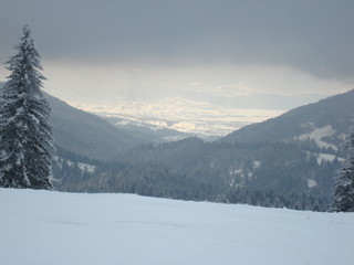 Obraz premium paesaggio invernale