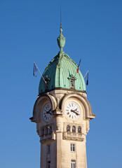 Obraz premium La gare de Limoges - campanile