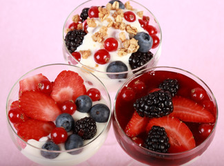 Healthy yogurts