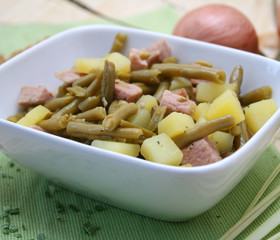 grüne bohnen