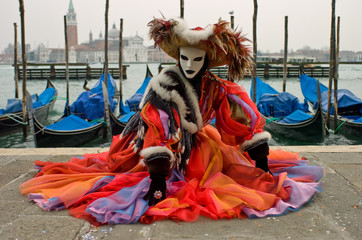 Venice carnival mask