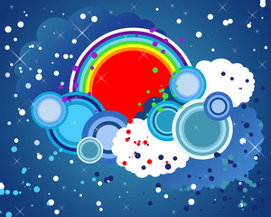 Obraz premium Colorful abstract background