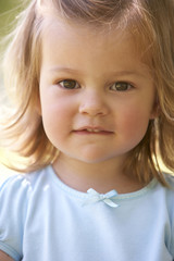 Portrait Of Baby Girl