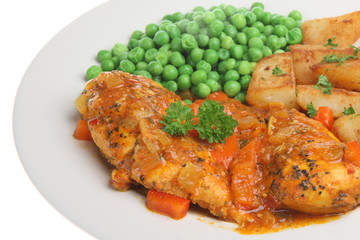 Piri Piri Chicken Breast Dinner