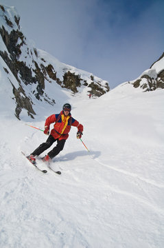 Backcountry skiing