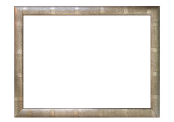 Textured metalic picture frame