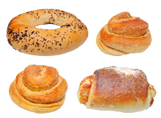Fresh hot crossed buns for Easter