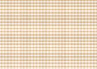 ベージュ春チェック柄　