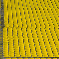 Stadium Seats Abstract