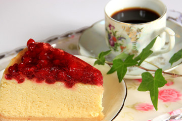 ベリーのチーズケーキ