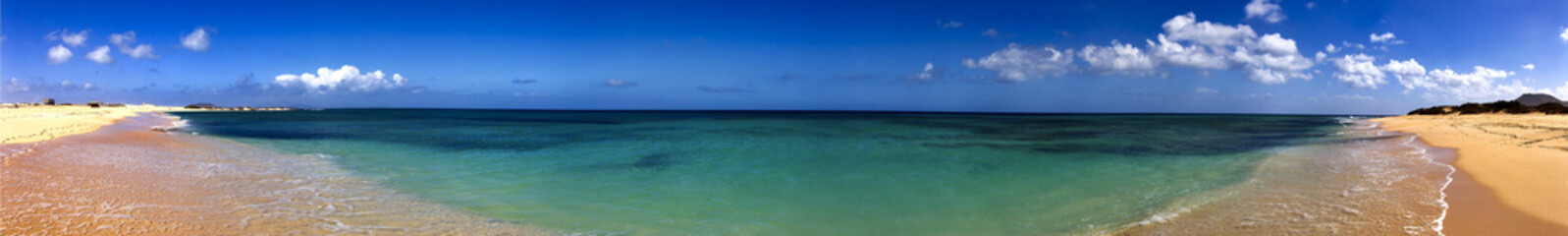 Fototapeta na wymiar Fuerteventura Strand Panorama