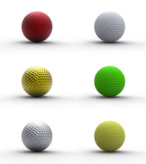 Golf balls