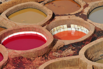 Fototapeta premium Leather Tannery