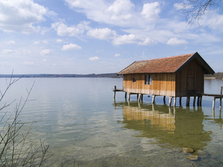 badehütte am ammersee