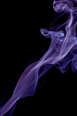 Fototapeta premium abstract blue smoke