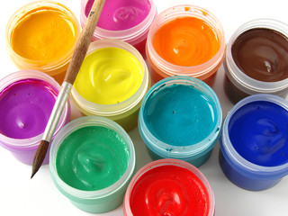gouache paints