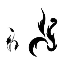 floral element -  vector