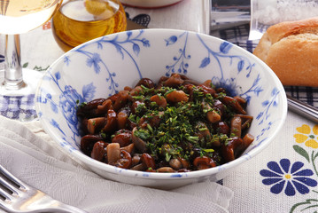Chiodini trifolati - Antipasti del Trentino Alto Adige
