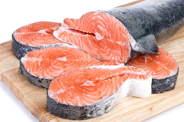 Fresh salmon