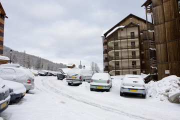 Fototapeta premium village station