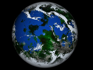 blauer Planet