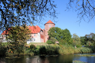 Fototapeta na wymiar Alte Burg in Neustadt/Glewe