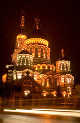 Obraz premium Blagoveschenskyy cathedral in Kharkov