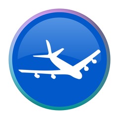 Web button - plane