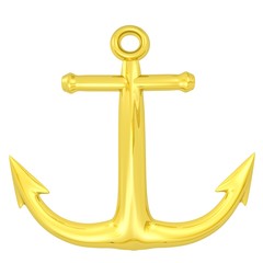 gold anchor
