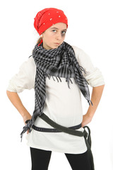 Jeune fille pirate