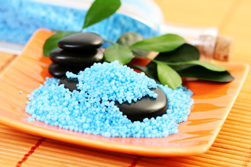 blue bath salt