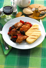 Sguazzetto di coniglio con prugne - Secondi - Cucina Istria