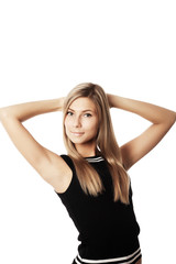 Fototapeta premium beauty in black