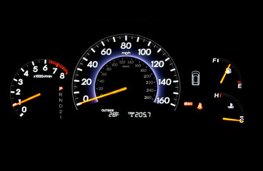 Fototapeta premium dashboard
