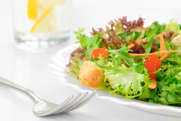 Salad with Water