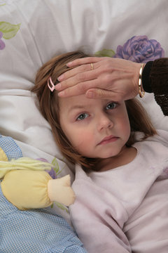 enfant malade