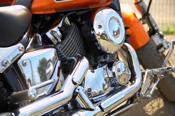 Obraz premium Bike Engine