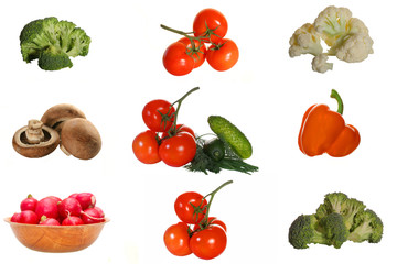 vegetables collection