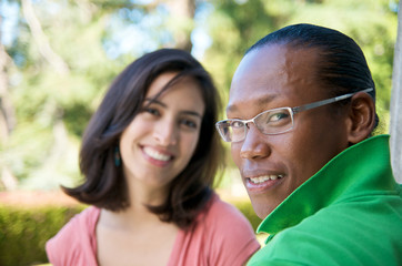 Fototapeta premium Student on campus