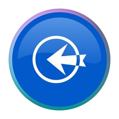 Obraz premium Web button - arrow