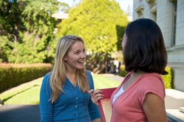 Fototapeta premium Student on campus