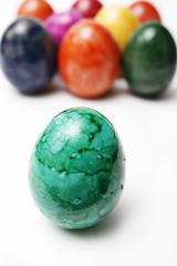 Ostern, Ostereier mit Chef oder Boss