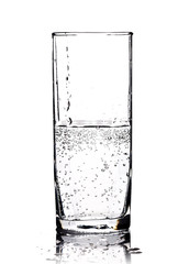 glass of mineral water